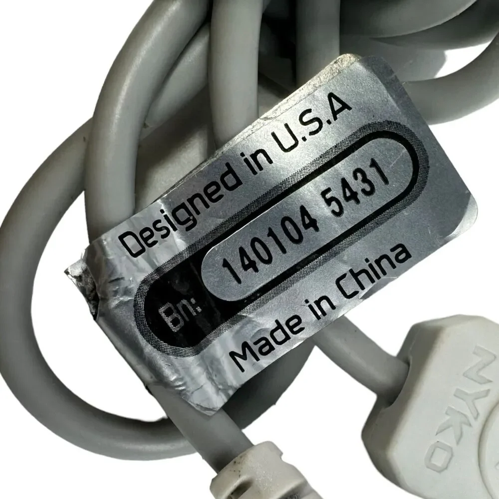 Nyko Kama‎ Wired Nunchuck Controller for Nintendo Wii Remote Vibration Untested